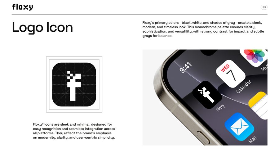 Floxy brand identity
