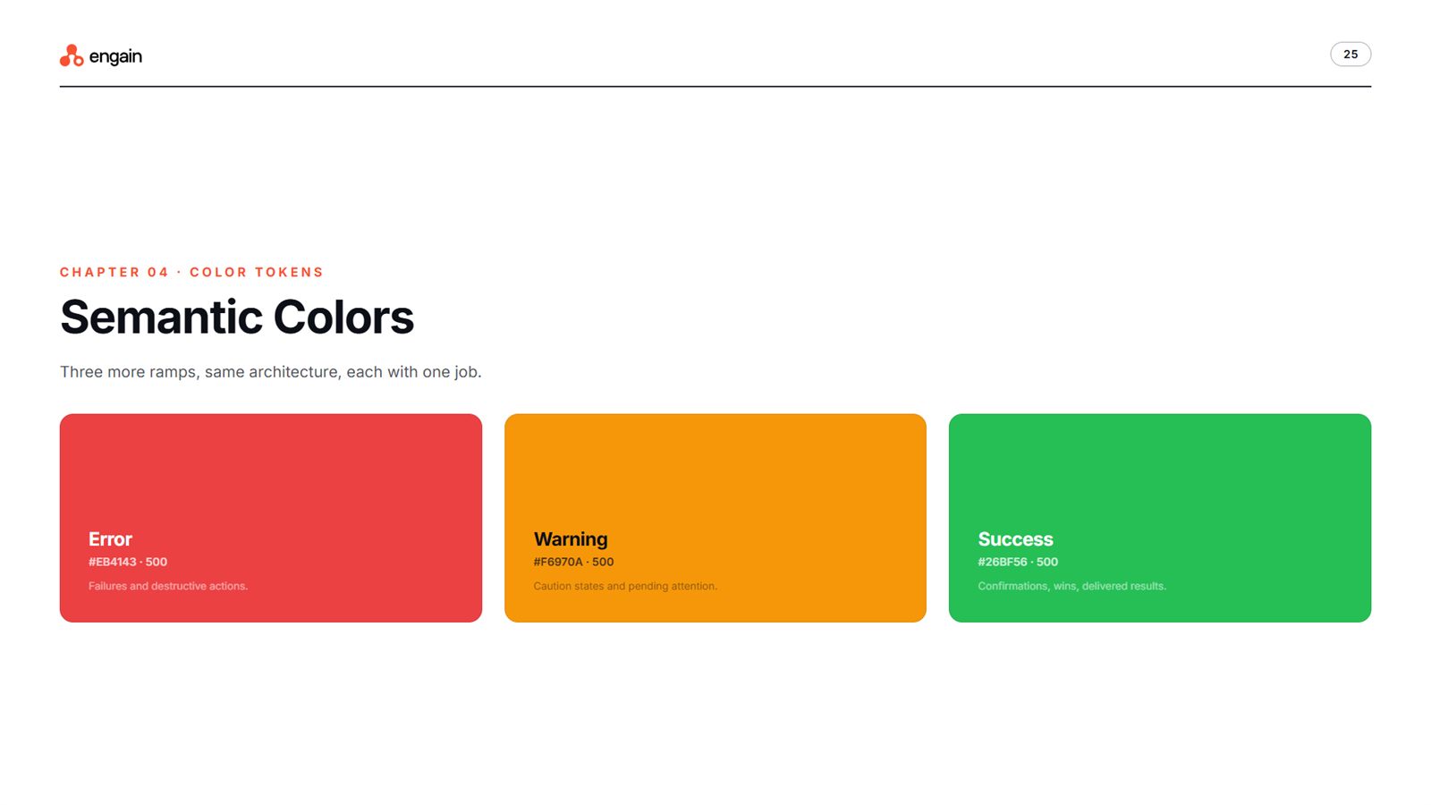 Semantic colors