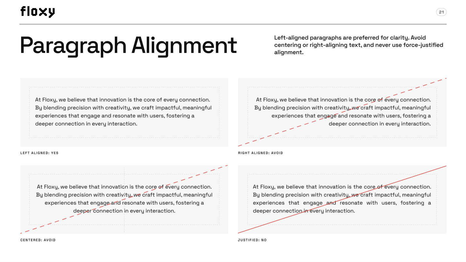 Typography page