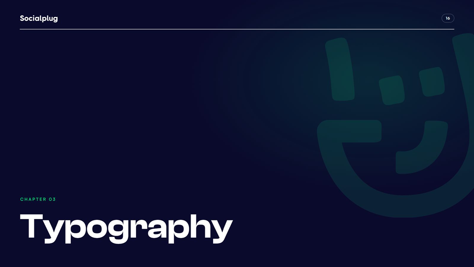 Typography divider