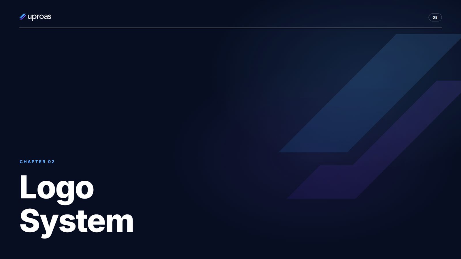 Logo system divider