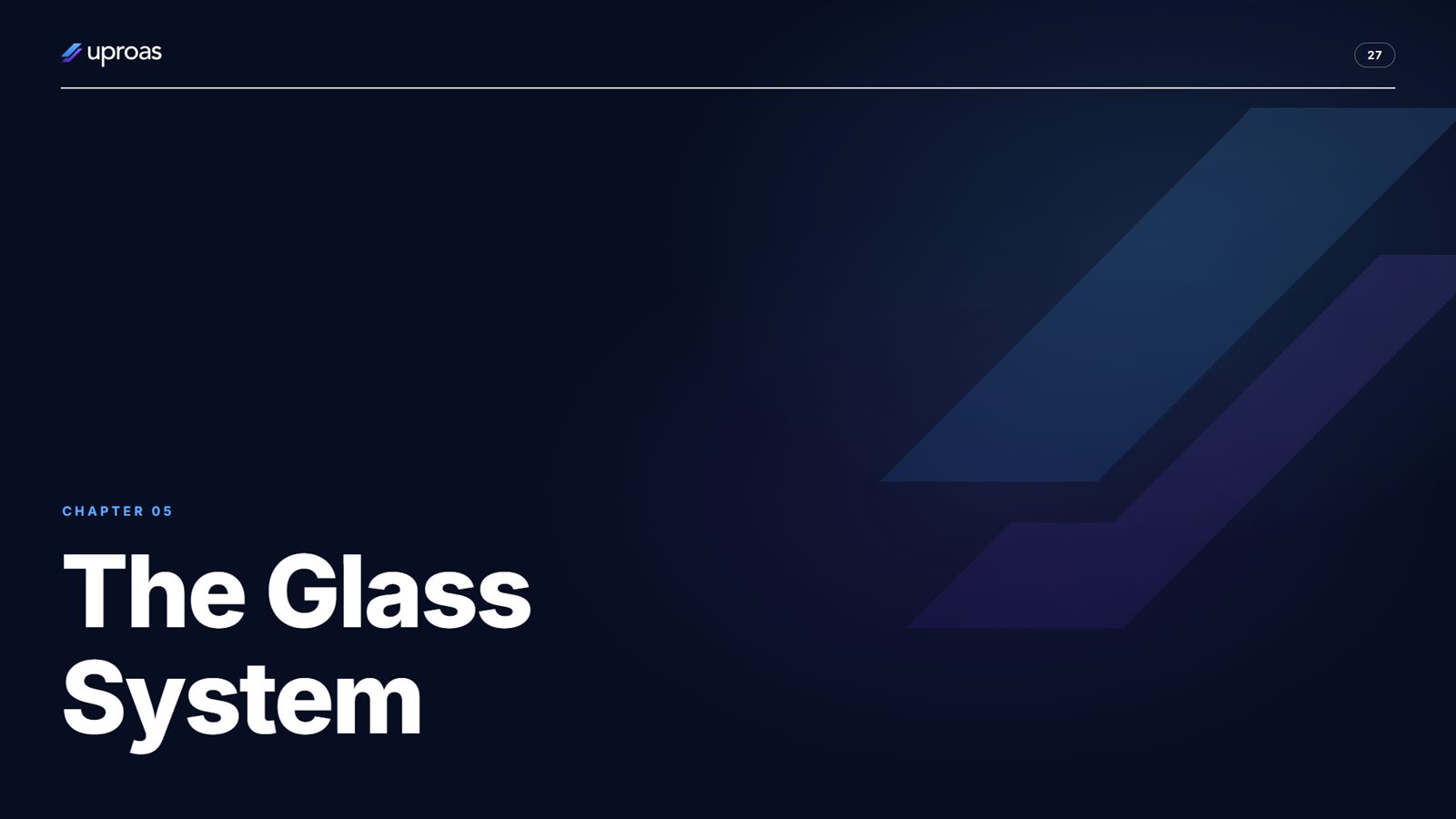 Glass system divider