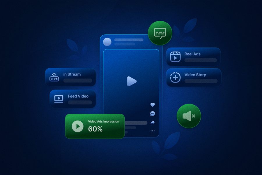 Video ads infographic